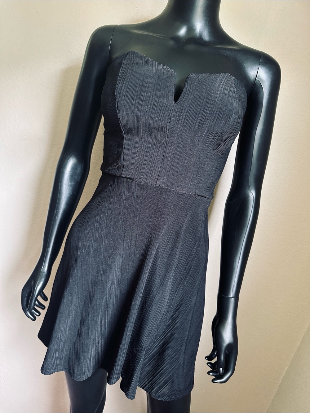 Candie's Little Black Strapless Dress